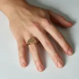 Sygnet złoty męski Sygnet złoty męski